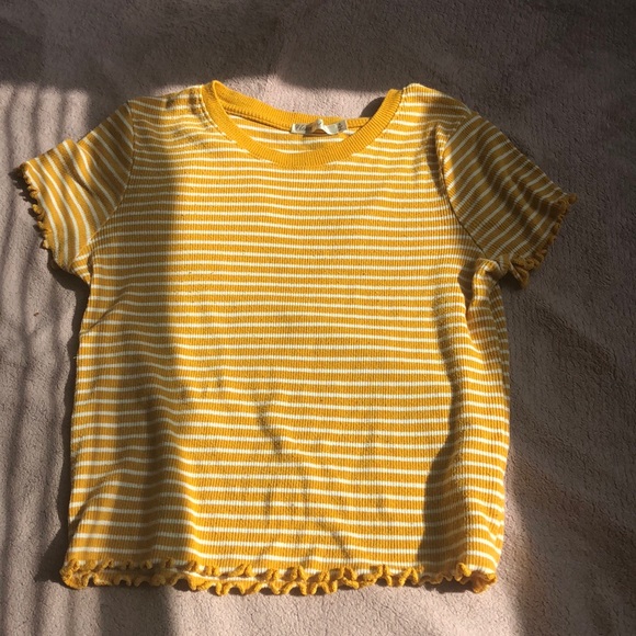 Striped crop top - Picture 1 of 1